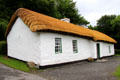 Ballydugan Weaver's house at Ulster Folk Park. Belfast, Northern Ireland.