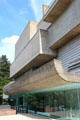 Concrete wing of Ulster Museum. Belfast, Northern Ireland.