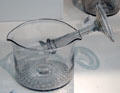 Wineglass cooler/rinser marked Francis Collins of Dublin at Ulster Museum. Belfast, Northern Ireland.