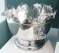 Silver Monteith by Thomas Sutton of Dublin at Ulster Museum. Belfast, Northern Ireland.