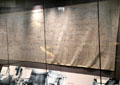 Titanic design plans at Ulster Transport Museum. Belfast, Northern Ireland.