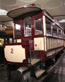 Giant's Causeway, Portrush & Bush Valley Railway Tramway 2 at Ulster Transport Museum. Belfast, Northern Ireland.