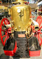 Steam-powered fire pump by Merryweather & Sons of London at Ulster Transport Museum. Belfast, Northern Ireland.