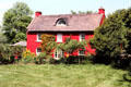 Thatched country cottage near village of Belleek. Northern Ireland.