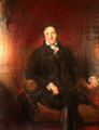 Sir John Soane, aged 76 portrait by Sir Thomas Lawrence at Sir John Soane's Museum. London, United Kingdom.