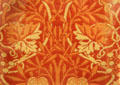 Vine & Pomegranate woven wool by William Morris or Kate Faulkner at Morris Gallery. London, United Kingdom.