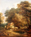 Market Cart painting by Thomas Gainsborough at National Gallery. London, United Kingdom.