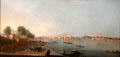 Westminster Bridge under Construction painting by Richard Wilson of Wales at Tate Britain. London, United Kingdom.