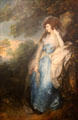 Lady Bate-Dudley portrait by Thomas Gainsborough at Tate Britain. London, United Kingdom.