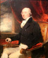 Philip Sansom portrait by Thomas Lawrence at Tate Britain. London, United Kingdom.