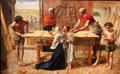 Christ in the House of His Parents painting by John Everett Millais at Tate Britain. London, United Kingdom.