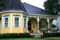 Queen-Anne-style house in Old Dauphin Way heritage district. Mobile, AL.