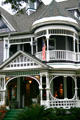 Queen Anne turret of Shepard House. Mobile, AL.