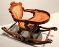 Four position high chair at Mobile Museum of Art. Mobile, AL.