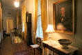Upstairs hallway at Historic Oakleigh Museum House. Mobile, AL.