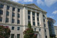 U.S. Post Office & Court House with round glass addition. Little Rock, AR.