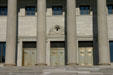 Bronze doors of Arkansas State Capitol. Little Rock, AR.