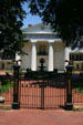 Iron gates of Old Arkansas State House. Little Rock, AR.