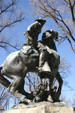 Cowboy sculpture. Prescott, AZ.