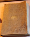 Elbert Hubbard's Scrap Book in Corbett House at Tucson Museum of Art. Tucson, AZ.