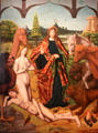 Creation of Eve painting by Maestro Bartolomé at University of Arizona Museum of Art. Tucson, AZ.