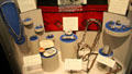 Navajo silver jewelry & bridle at Arizona State Museum. Tucson, AZ.