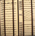 Collection of barbed wire at Tombstone Courthouse Museum. Tombstone, AZ.