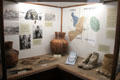 Native American display at Tombstone Courthouse Museum. Tombstone, AZ.