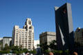 Guarantee Trust Building over Pershing Square. Los Angeles, CA.