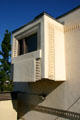 Projecting window of Arts & Crafts Building. Los Angeles, CA.