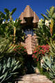 Entranceway of Sowden House. Los Angeles, CA.