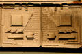 Details of Wright's cement blocks for Freeman House. Hollywood, CA.