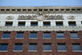 Upper floor decorations of Security Pacific Building. Long Beach, CA.