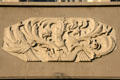 Molded decoration of Walker Building. Long Beach, CA.