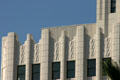 Bay City Guaranty Building Art Deco zigzag detail. Santa Monica, CA.