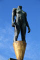 Female figure on Olympic Gateway at Memorial Coliseum. Los Angeles, CA.