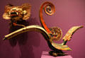 Iban hornbill figure from Sarawak, Malaysia at Fowler Museum. Los Angeles, CA.