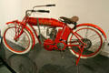 Indian motorcycle used by Steve McQueen at Petersen Automotive Museum. Los Angeles, CA.