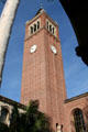 Mudd Hall modeled after medieval Tuscan monastery at USC. Los Angeles, CA.