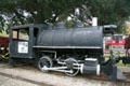 Los Angeles Harbor Department saddleback steam locomotive at Travel Town Museum. Los Angeles, CA.