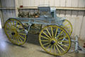Horse-drawn Los Angeles Gas & Electric Co. service wagon at Travel Town Museum. Los Angeles, CA.