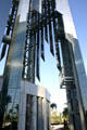 Spire details at Crystal Cathedral. Garden Grove, CA.