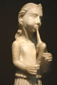 Angel Musician by Pisan School of of marble in Norton Simon Museum. Pasadena, CA.