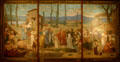 Youth of St Genevieve by Pierre Puvis de Chavannes in Norton Simon Museum. Pasadena, CA.