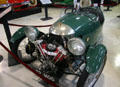 Morgan Super Sports three-wheeled car from England at San Diego Automotive Museum. San Diego, CA.