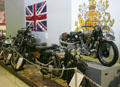 Part of motorcycle collection at San Diego Automotive Museum. San Diego, CA.