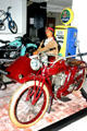 Indian C-3 Big Twin motorcycle with factory sidecar at San Diego Automotive Museum. San Diego, CA.