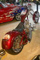 Intimidator custom chopper at San Diego Automotive Museum. San Diego, CA.