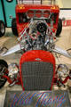 Custom hot rod made from Chevy at San Diego Automotive Museum. San Diego, CA.