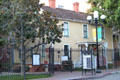 Davis House moved to current site in New Town in 1984 is now a house museum. San Diego, CA.